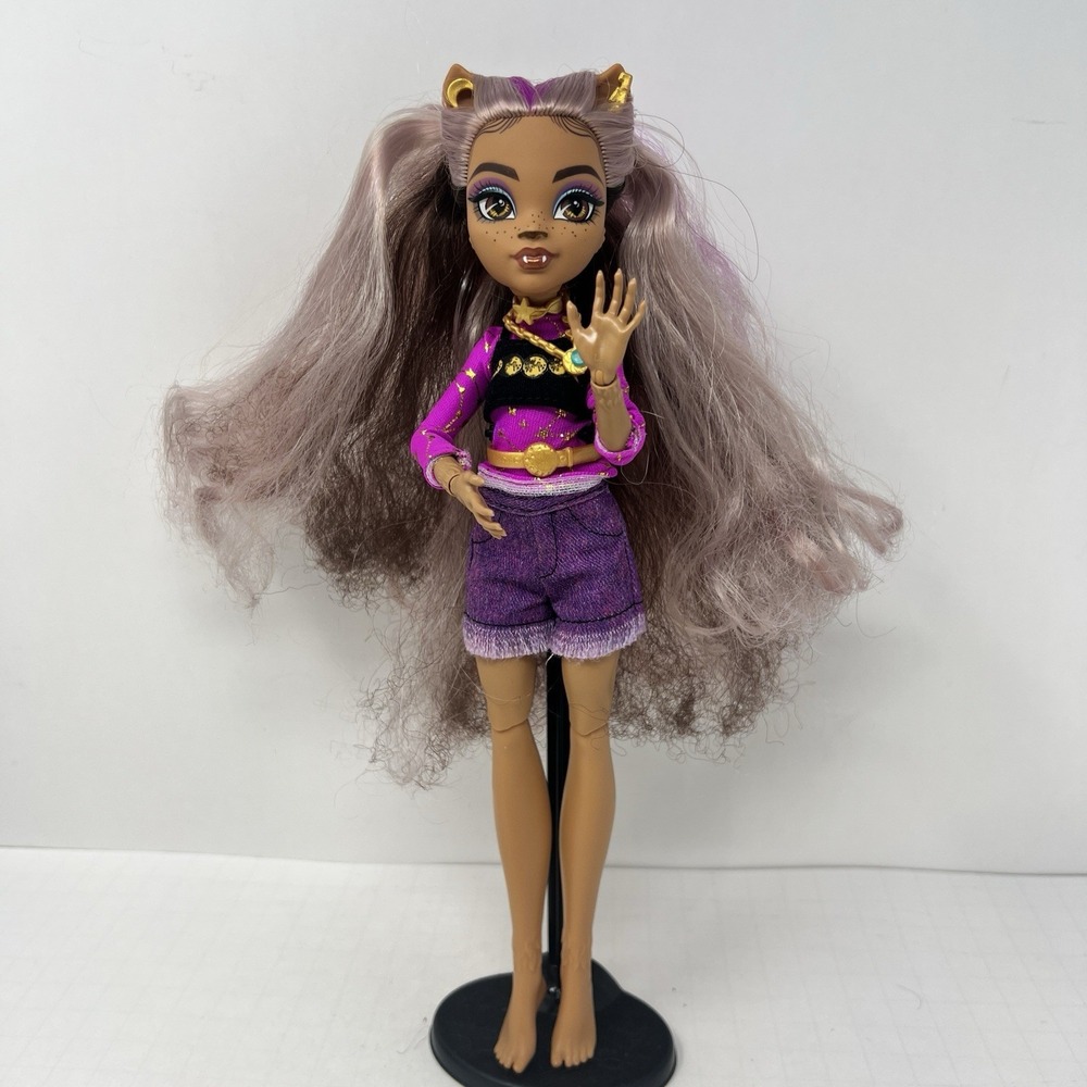 Monster High Clawdeen Wolf Day Out Doll Mattel Fashion Collectible Figure - Picture 5 of 15